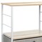 Sorbus Nightstand 2-Drawer Shelf Storage - Bedside Furniture & End Table Chest Dresser with Steel Frame, Wood Top & Easy Pull Fabric Bins for Home, Bedroom, Closets, Bathroom, Office & College Dorm